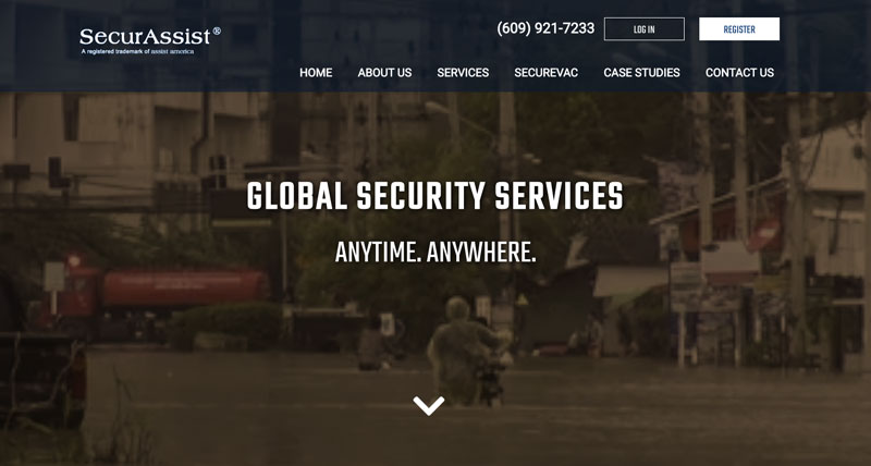 SecurAssist Website Design