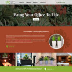 Interior Plant Creation website design